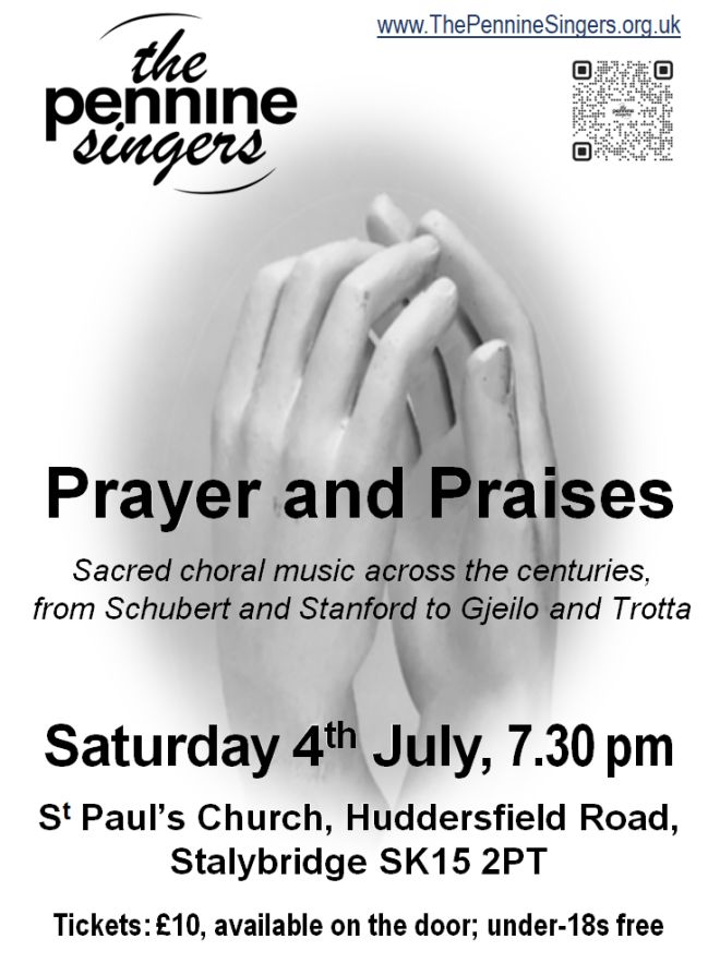 PS Poster, Summer 2026 - Prayer and Praises
